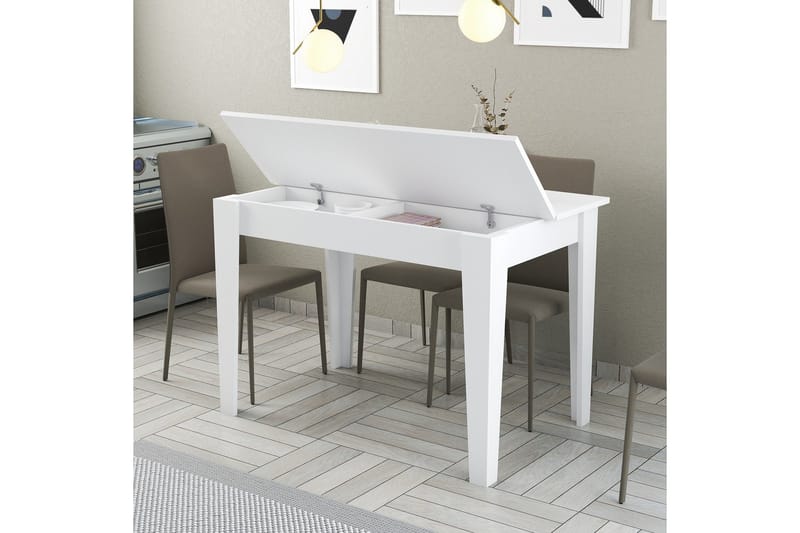 Levents Matbord 110x72 cm Vit - Hanah Home - Möbler - Bord & matgrupper - Matbord & köksbord