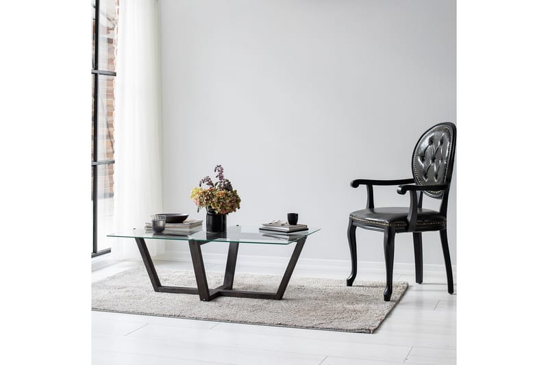 Liepene Soffbord 105x65 cm Svart - Hanah Home - Möbler - Bord & matgrupper - Soffbord
