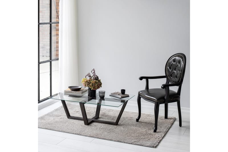 Liepene Soffbord 105x65 cm Svart - Hanah Home - Möbler - Bord & matgrupper - Soffbord