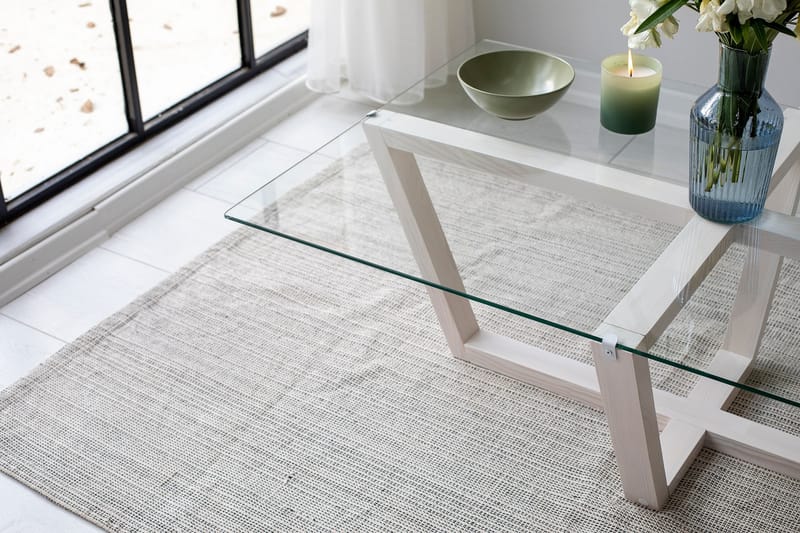 Liepene Soffbord 105x65 cm Vit - Hanah Home - Möbler - Bord & matgrupper - Soffbord