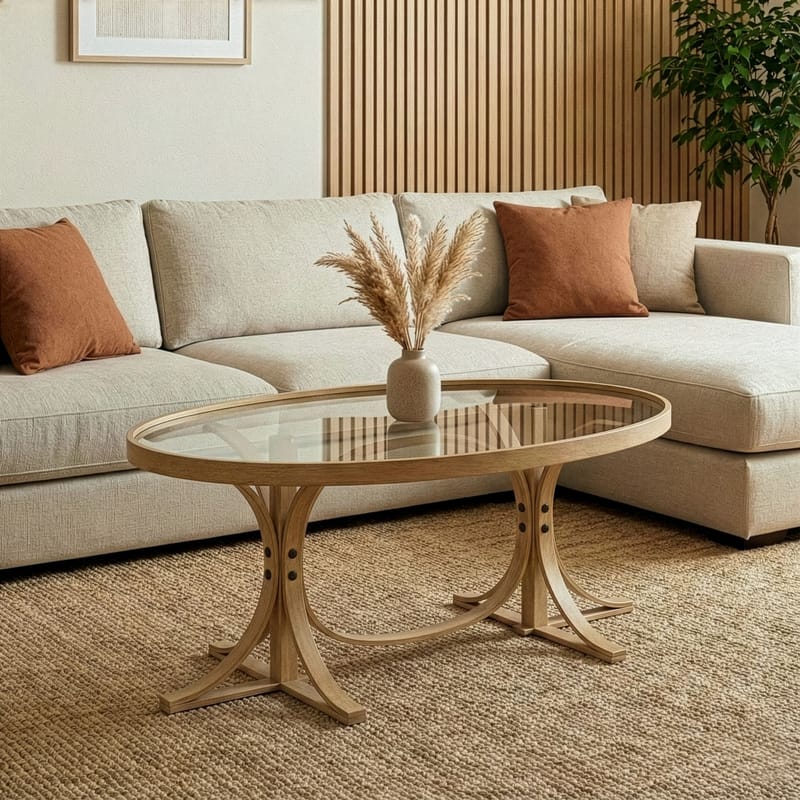 Lirena Soffbord 112 cm - Ek - Möbler - Bord & matgrupper - Soffbord