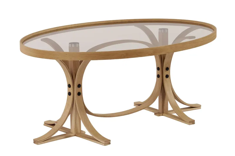 Lirena Soffbord 112 cm, Ek