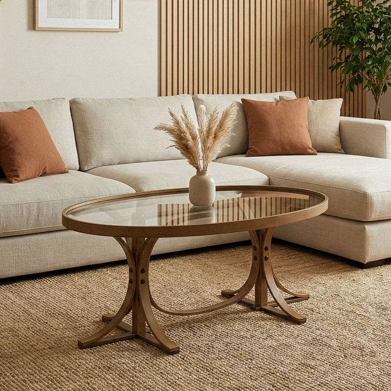 Lirena Soffbord 112 cm - Valnöt - Möbler - Bord & matgrupper - Soffbord