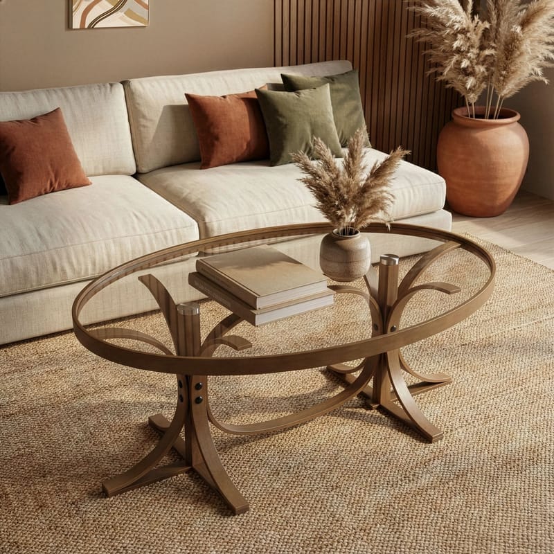 Lirena Soffbord 112 cm - Valnöt - Möbler - Bord & matgrupper - Soffbord