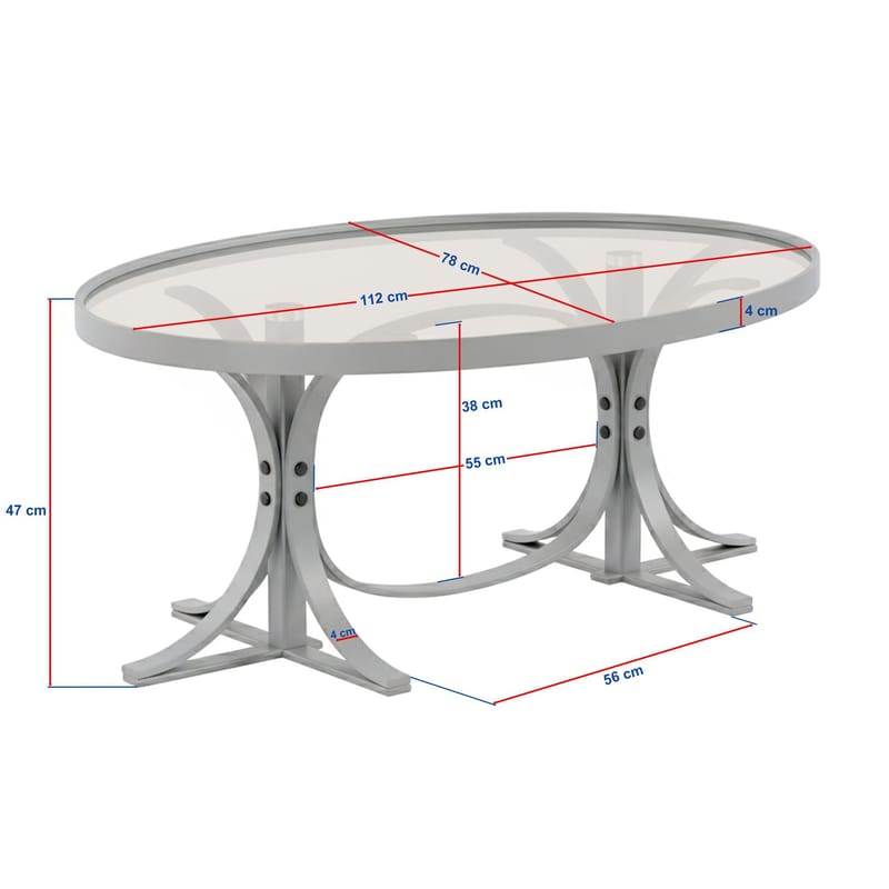 Lirena Soffbord 112 cm - Valnöt - Möbler - Bord & matgrupper - Soffbord