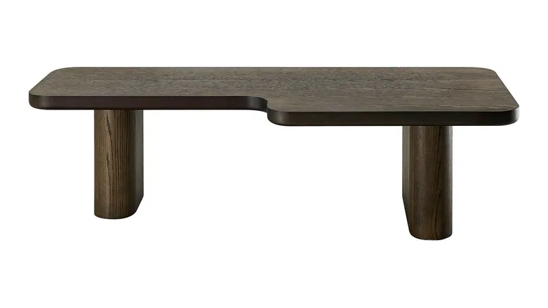 Livnor Rektangulärt Soffbord 160 cm i Ek, Brun