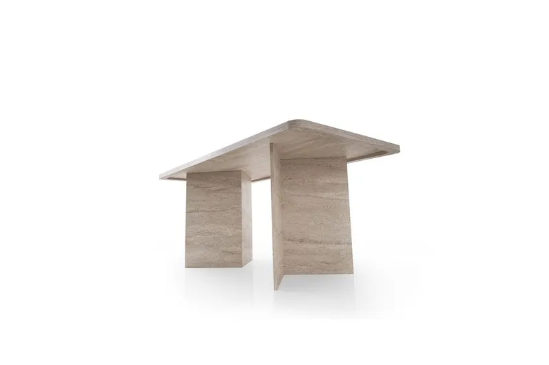 Loftia Matbord 180 cm Rektangulär - Travertine - Möbler - Bord & matgrupper - Matbord & köksbord