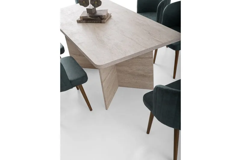 Loftia Matbord 180 cm Rektangulär - Travertine - Möbler - Bord & matgrupper - Matbord & köksbord