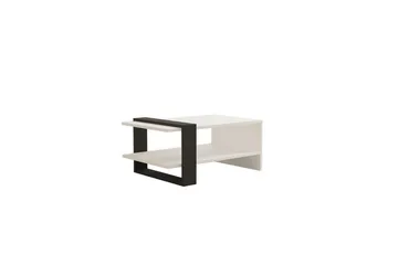 Lorva Soffbord 80 cm - Antracit/Vit - Möbler - Bord & matgrupper - Soffbord