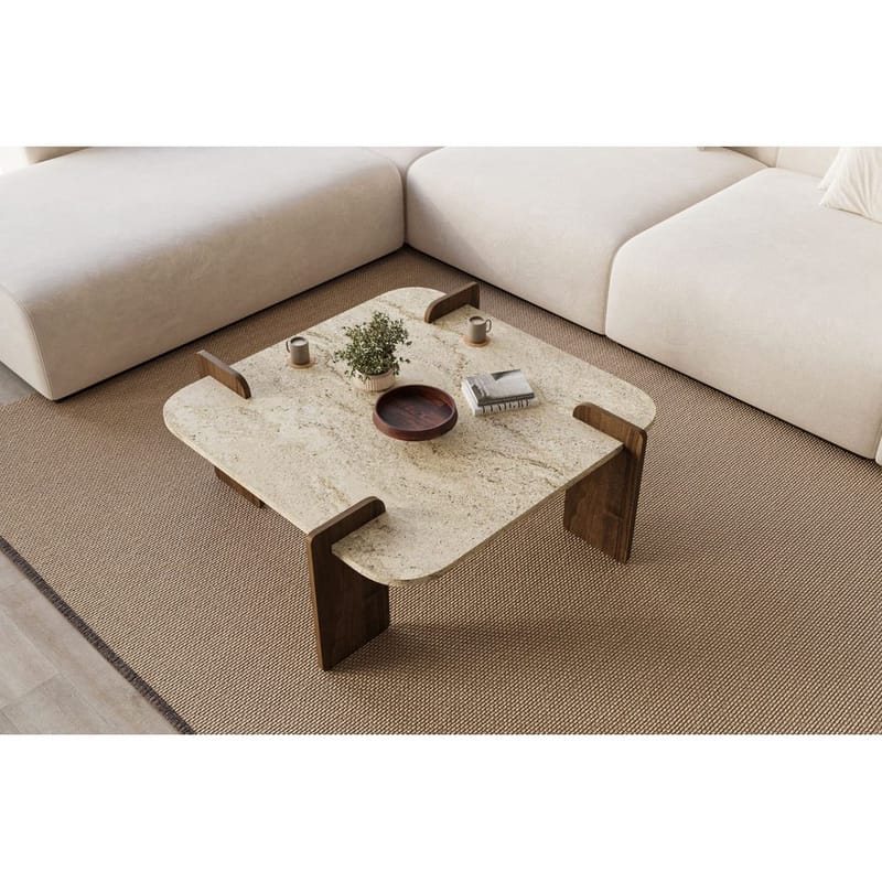 Lorvenor Soffbord 90 cm - Mörkbrun - Möbler - Bord & matgrupper - Soffbord