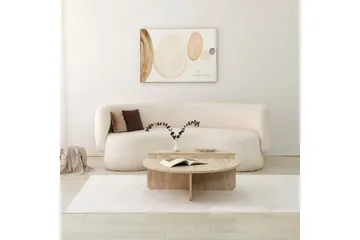 Louvrall Soffbord 90 cm - Beige - Möbler - Bord & matgrupper - Soffbord