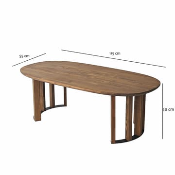 Lumor Soffbord 120x40x60 cm - Brun - Möbler - Bord & matgrupper - Soffbord