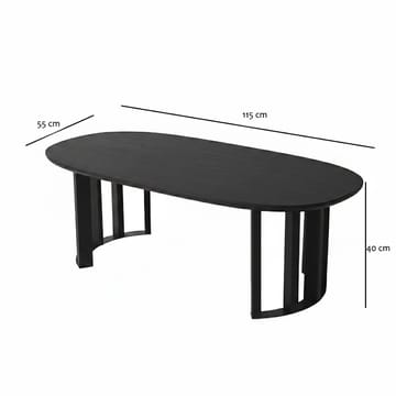 Lumor Soffbord 120x40x60 cm - Valnöt - Möbler - Bord & matgrupper - Soffbord