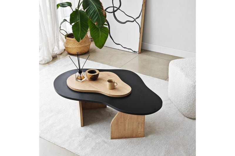 Lunor Soffbord 105 cm - Svart - Möbler - Bord & matgrupper - Soffbord