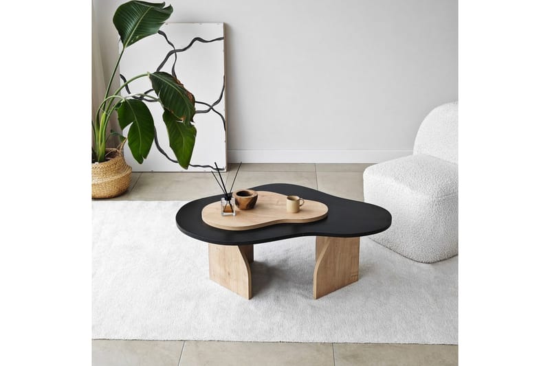 Lunor Soffbord 105 cm - Svart - Möbler - Bord & matgrupper - Soffbord
