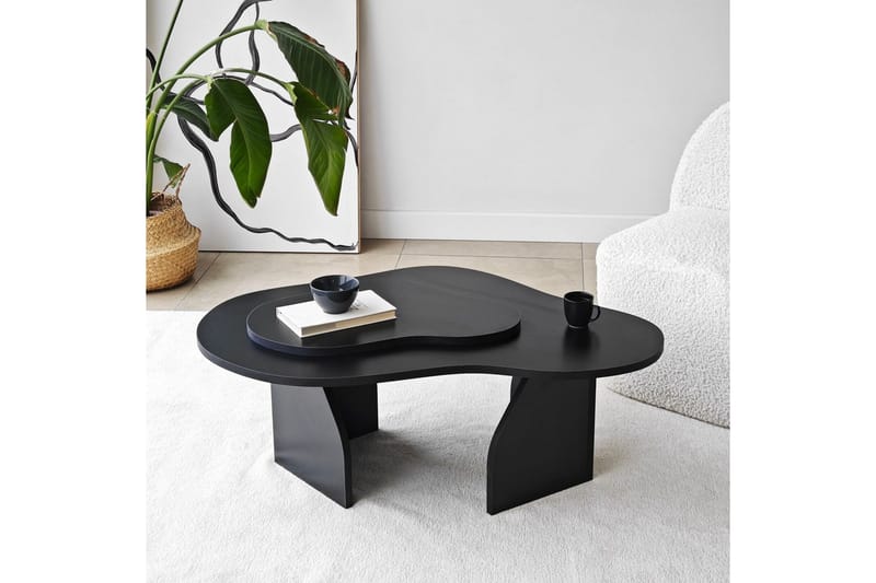 Lunor Soffbord 105 cm - Svart - Möbler - Bord & matgrupper - Soffbord
