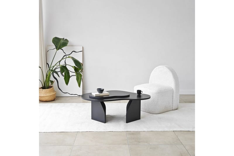 Lunor Soffbord 105 cm - Svart - Möbler - Bord & matgrupper - Soffbord