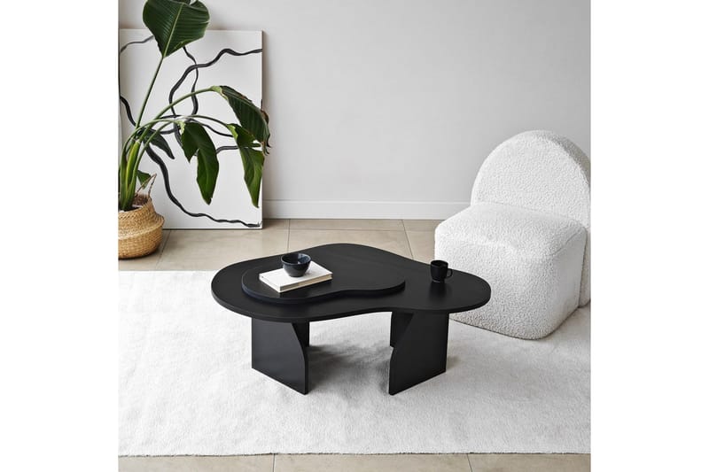 Lunor Soffbord 105 cm - Svart - Möbler - Bord & matgrupper - Soffbord
