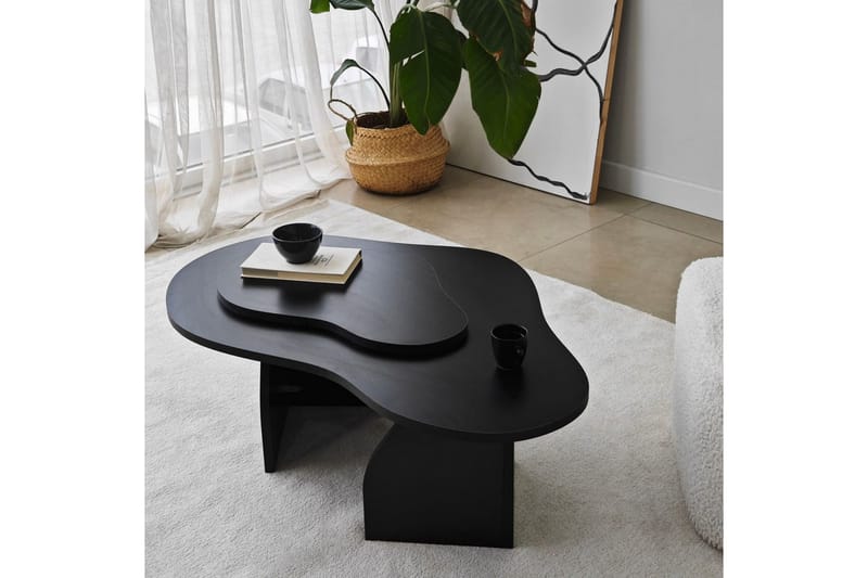 Lunor Soffbord 105 cm - Svart - Möbler - Bord & matgrupper - Soffbord