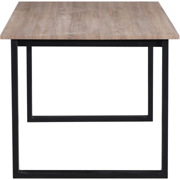 Luton Matbord 160x90 cm - Ek och svart - Möbler - Bord & matgrupper - Matbord & köksbord