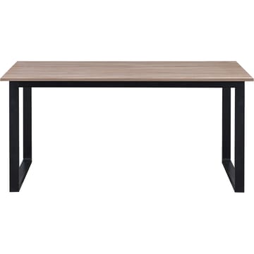 Luton Matbord 160x90 cm - Ek och svart - Möbler - Bord & matgrupper - Matbord & köksbord