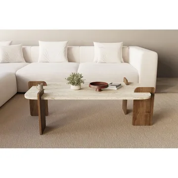 Lyren Soffbord 120 cm - Brun/Mörkbrun - Möbler - Bord & matgrupper - Soffbord