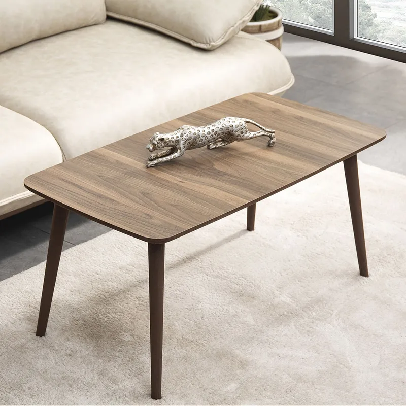 Lyvenn Soffbord 100 cm Rektangulär - Valnöt - Möbler - Bord & matgrupper - Soffbord