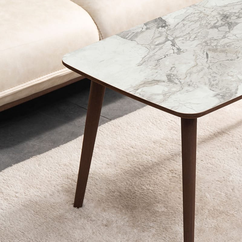 Lyvenn Soffbord 100 cm Rektangulär - Vit - Möbler - Bord & matgrupper - Soffbord