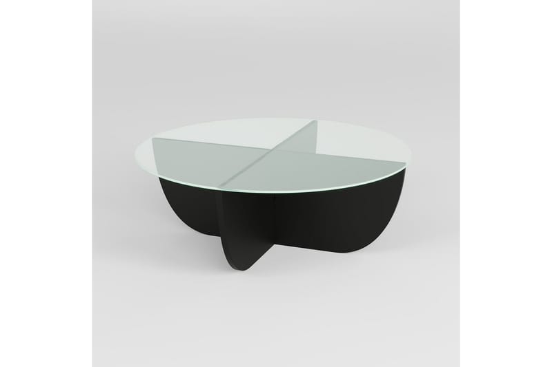 Makhan Soffbord 90 cm, Svart