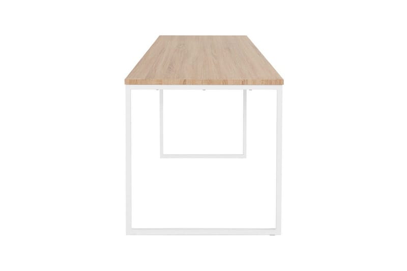 Mali Rektangulärt Matbord 180 cm i Trä med Ekutseende - Vit|Beige - Möbler - Bord & matgrupper - Matbord & köksbord
