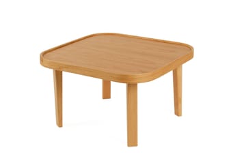 Malkiat 60 cm Kvadratiskt Soffbord i Ek - Brun - Möbler - Bord & matgrupper - Soffbord
