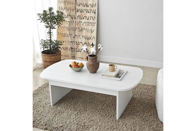 Malo Soffbord 105 cm - Vit - Möbler - Bord & matgrupper - Soffbord