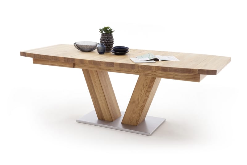 Managua Förlängningsbart Matbord 180 cm - Trä/Natur - Matbord & köksbord