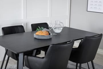 Marina Matbord 180 cm med 4 Comfort Karmstol - Möbler - Bord & matgrupper - Matgrupper