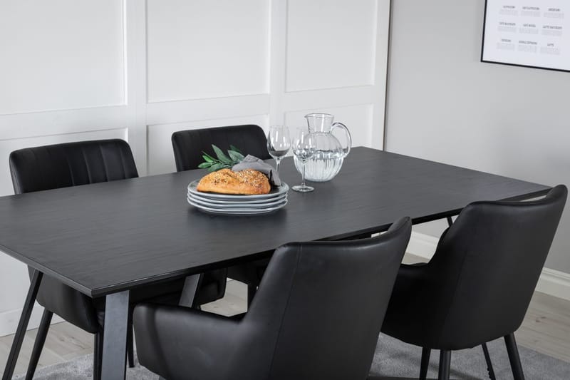 Marina Matbord 180 cm med 4 Comfort Karmstol - Möbler - Bord & matgrupper - Matgrupper