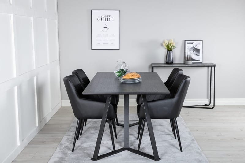 Marina Matbord 180 cm med 4 Comfort Karmstol - Möbler - Bord & matgrupper - Matgrupper