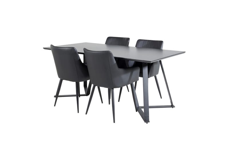 Marina Matbord 180 cm med 4 Comfort Karmstol - Möbler - Bord & matgrupper - Matgrupper