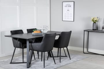 Marina Matbord 180 cm med 4 Comfort Karmstol - Möbler - Bord & matgrupper - Matgrupper