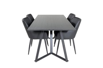 Marina Matbord 180 cm med 4 Comfort Karmstol - Möbler - Bord & matgrupper - Matgrupper