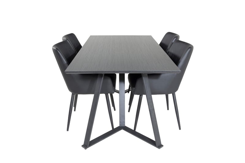 Marina Matbord 180 cm med 4 Comfort Karmstol - Möbler - Bord & matgrupper - Matgrupper