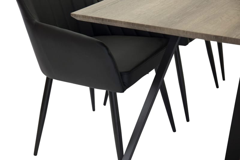Marina Matbord 180 cm med 6 Comfort Karmstol - Möbler - Bord & matgrupper - Matgrupper