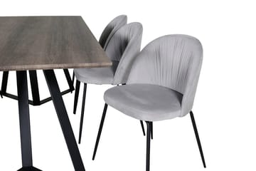 Marina Matbord 180 cm med 6 Wrinkles Matstol - Möbler - Bord & matgrupper - Matgrupper