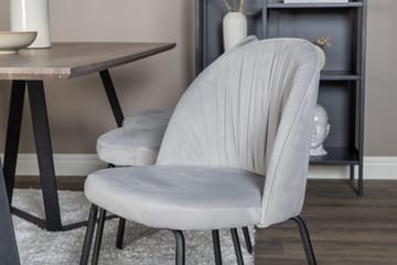 Marina Matbord 180 cm med 6 Wrinkles Matstol - Möbler - Bord & matgrupper - Matgrupper
