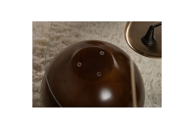 Maroulburg Soffbord 118 cm - Vit|Brun - Möbler - Bord & matgrupper - Soffbord