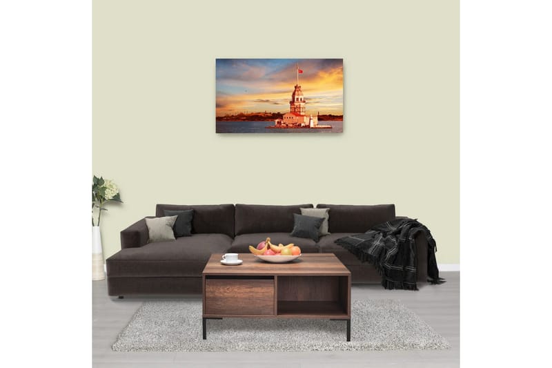 Masao Soffbord 90 cm - Brun - Möbler - Bord & matgrupper - Soffbord