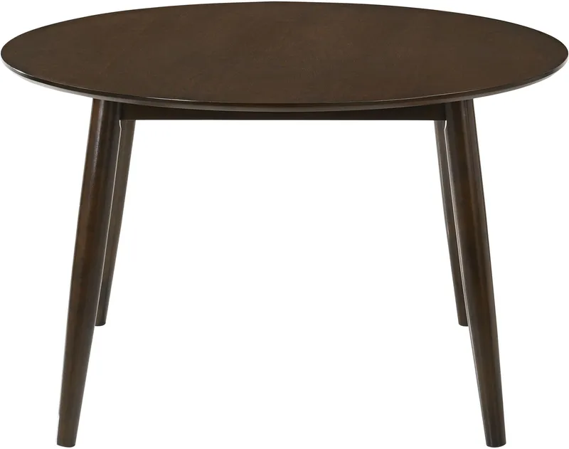 Matbord Ø120 cm valnöt - Florence, Valnöt