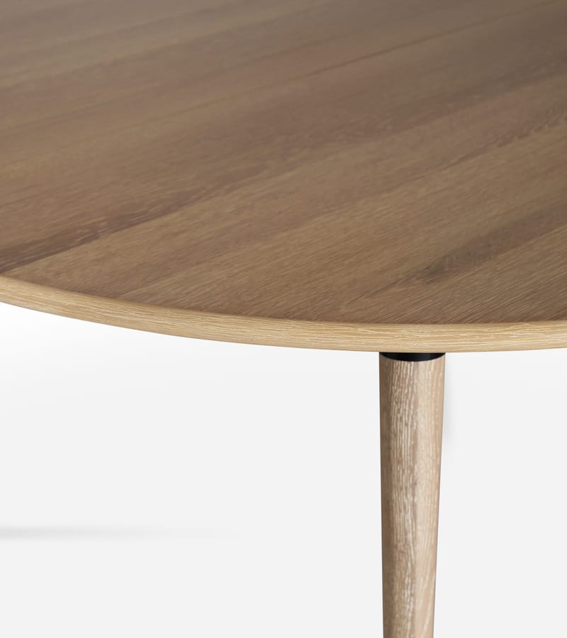 Matbord Ø180 cm whitewash - Omni - Whitewash ek - Möbler - Bord & matgrupper - Matbord & köksbord