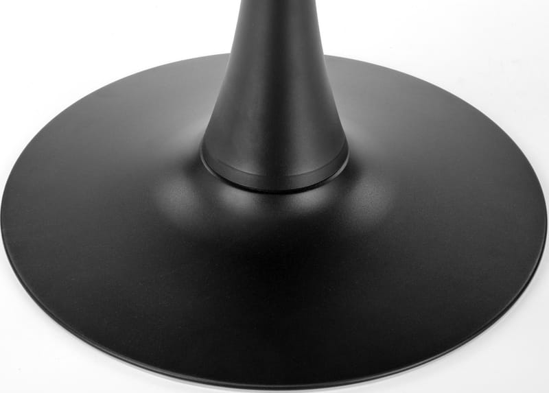 Matbord Ø90 cm - Valnöt/svart - Valnöt/svart - Möbler - Bord & matgrupper - Matbord & köksbord