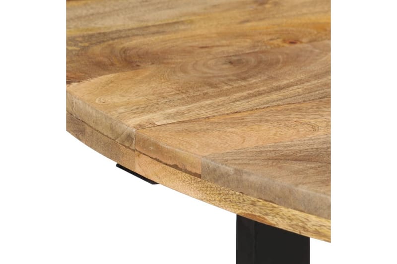 Matbord 110x75 cm massivt mangoträ - Brun - Matbord & köksbord
