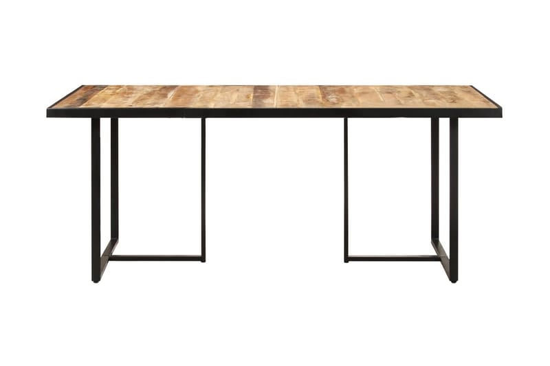 Matbord 160 cm grovt mangoträ - Brun - Möbler - Bord & matgrupper - Matbord & köksbord